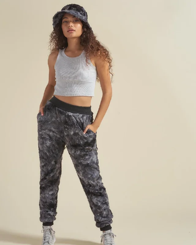 Women's Lounge Pants | Blue Shark Soft Stretch Trousers