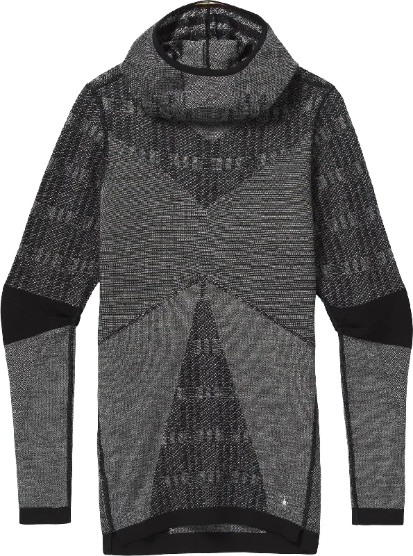 Intraknit™ Thermal Max Merino Base Layer Pattern Hoodie - Women's|-|Couche de base thermique à capuchon avec motif en laine mérinos Intraknit Max - Femme Hoodie Crop Top Short Trendy