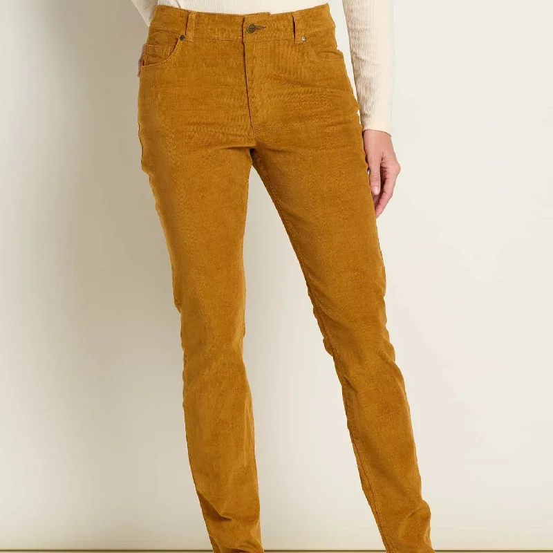Toad & Co. - Karuna Corduroy 5 Pocket Skinny Pant Casual Wide Pants