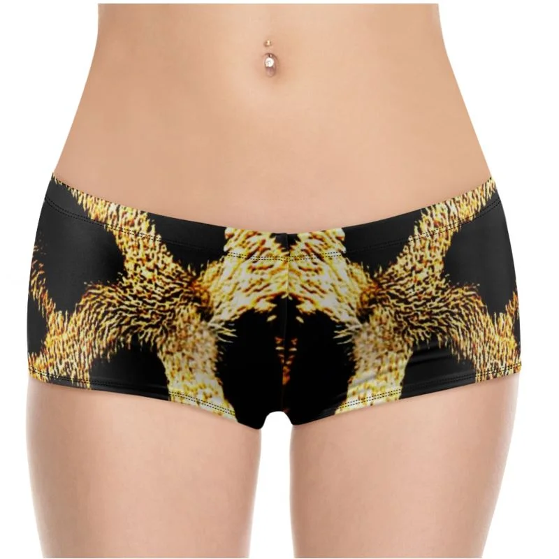 TRP Leopard Print 01 Designer Hot Pants Soft Stretch Trousers