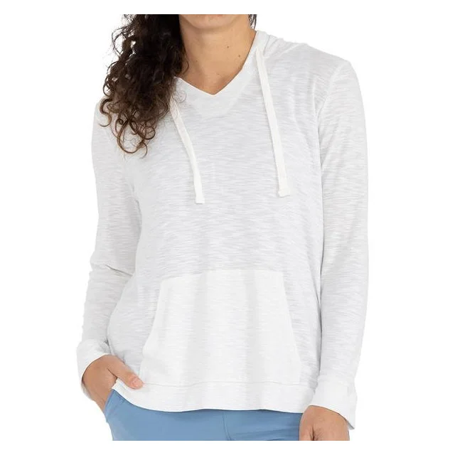 Women's Bamboo Slub Hoodie Hoodie with Pocket Utility Practical