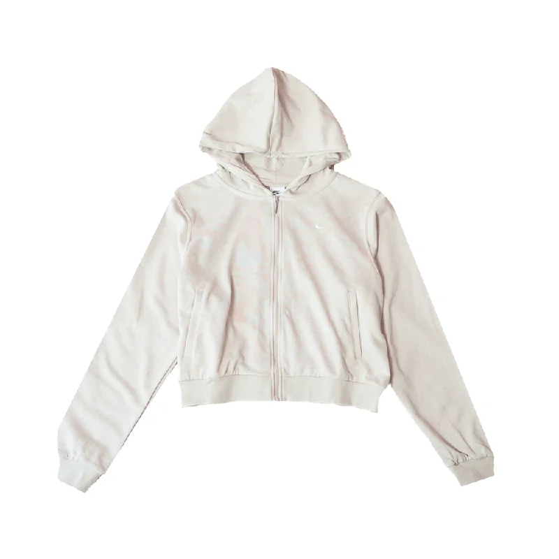 W NSW Chill Terry Loose FZ Hoodie 'Light Orewood Brown' Hoodie with Illustration Artistic Creative