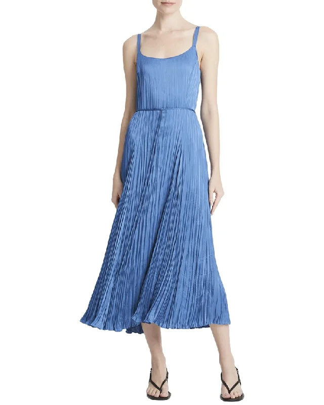 Vince Relaxed Crushed Slip Dress