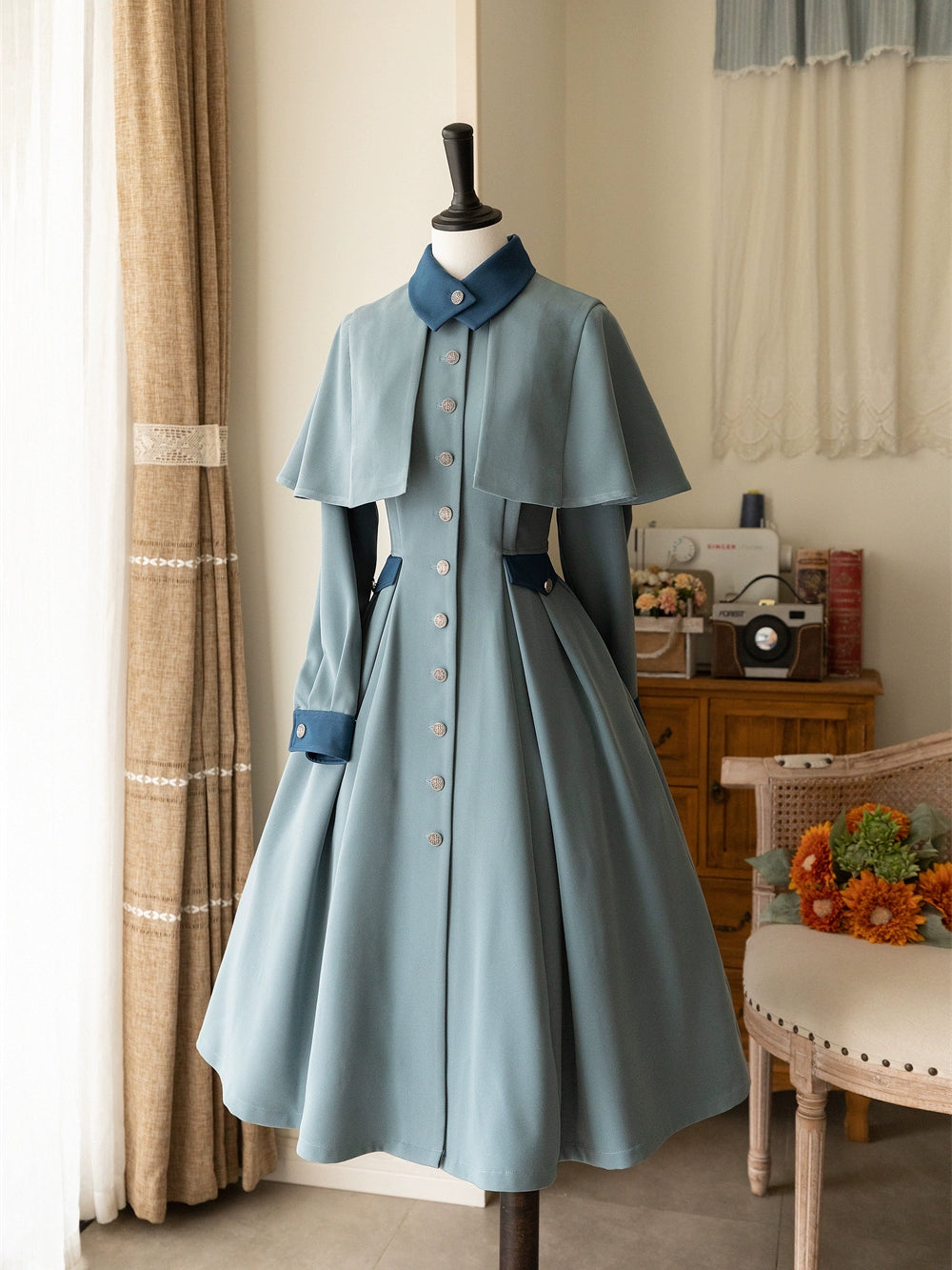 Cedar Forest Coat Dress