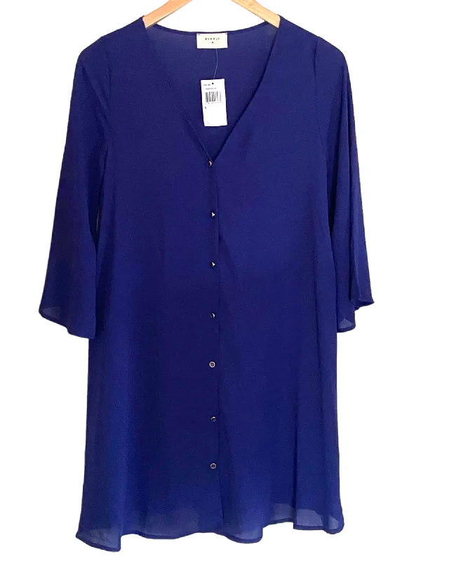 Dark Winter Deep Blue Dress