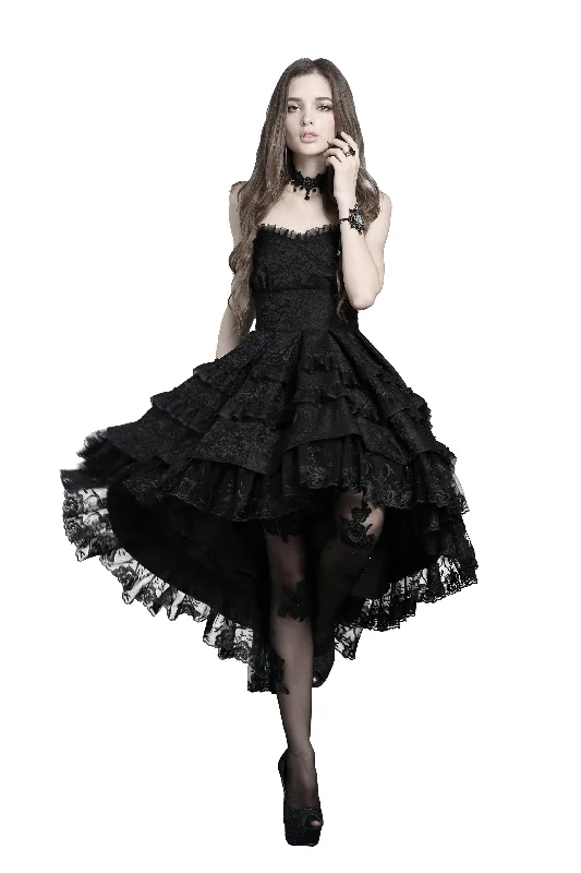 gothic noble cocktail dress no petticoat included - DW039