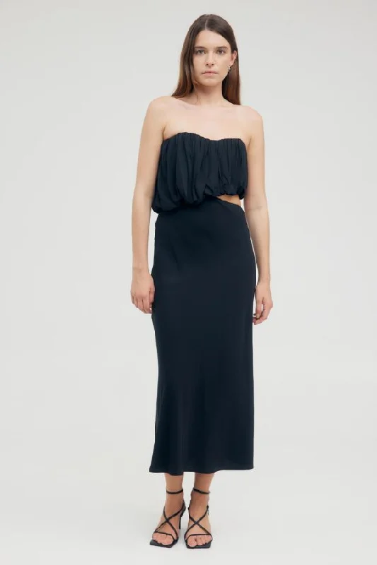 Overflow 2.0 Strapless Dress | Midnight