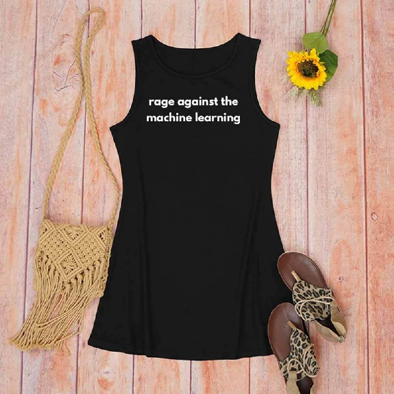 Rage Against The Machine Learning Crew Neck Vest Dress