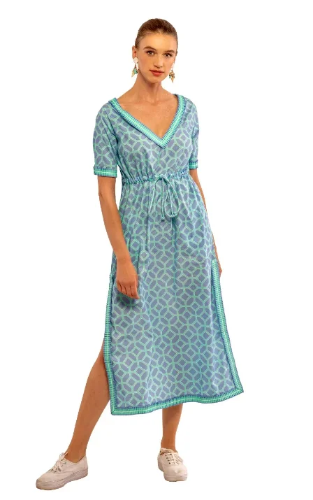 Gretchen Scott SURFS UP VNECK DRESS