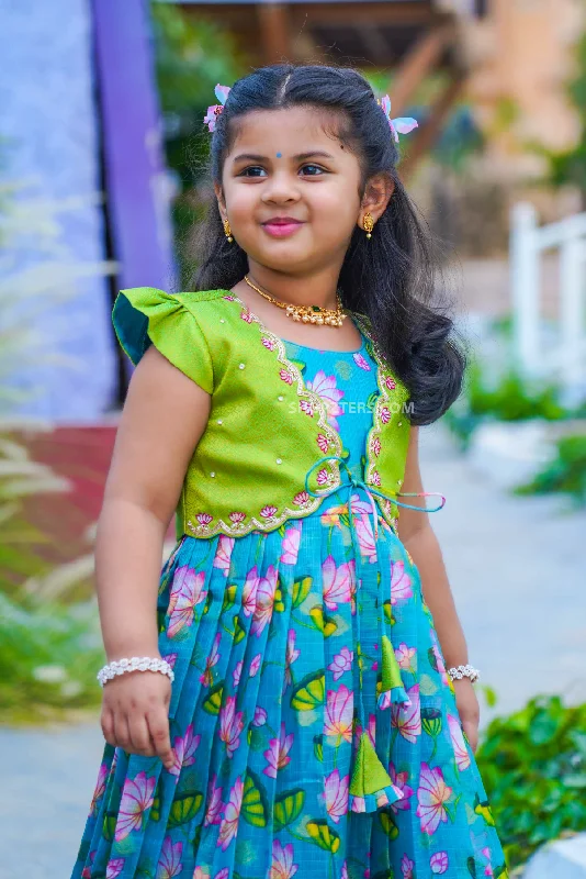 Vasudevi Pattu Baby Dress