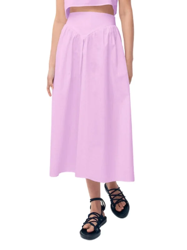 Ava Skirt Lilac maxi skirt elegant