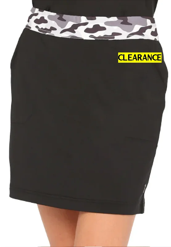 Belyn Key Wild Orchid Jersey Ruffle Skort summer skirt style
