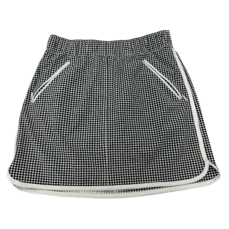 Black & White Skort Talbots, Size Xs wool skirt sturdy