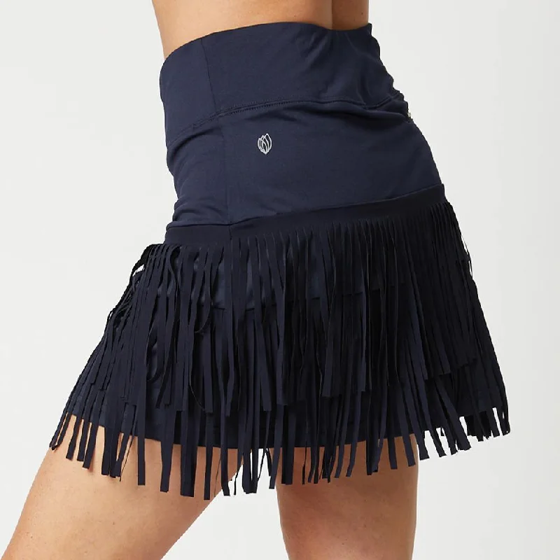 GGBlue Fringe Skort 18" (Multiple Colors) leather skirt bold