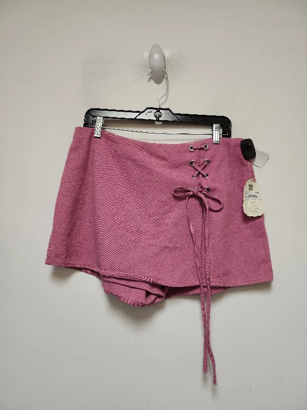Pink Skort Altard State, Size 14 belted skirt waist